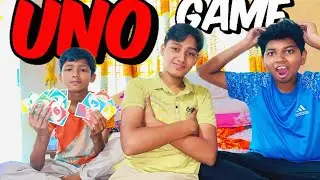 Uno Game💪! // with rohit vlogs//#uno