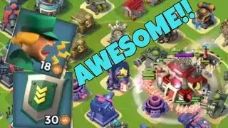 WARRIORS + IRON WILL/BATTLE ORDER (Boom beach Heroes gameplay)