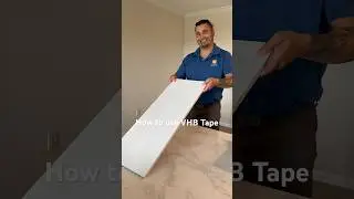 How to use VHB Tape for Modern Shelving shelf sections