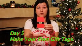 MAKE YOUR OWN CHRISTMAS GIFT TAGS | DIY Christmas Decorations | Decorating with Dana