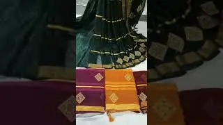 goldan jari and sattin patta with work saree #fancy_saree #shorts#saree #jaymaharajsareescollection