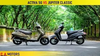 Activa 5G VS Jupiter Classic Comparison.