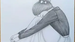 Pencil Sketch Art With Beautiful Shayari | By ASHISH CHAUHAN | Love Is Part Of Life | 2020