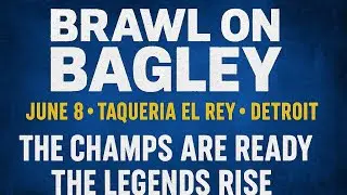 BRAWL ON BAGLEY &ndash; June 8 | IBW x Taqueria El Rey | Detroit Pro Wrestling
