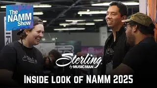 Sterling by Music Man Revives AXIS Model - Inside Look of NAMM Show 2025