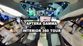 Aptera Gamma Interior 360 Tour with nobody inside (TIP: pause video to look around)