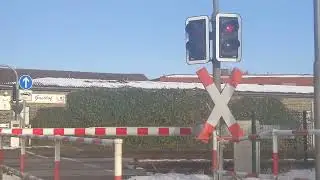 🎄[RETRO] 2021/01/31 S&B BUES2000 Weddingstedt (Bundesstra&szlig;e) | Bahn&uuml;bergang
