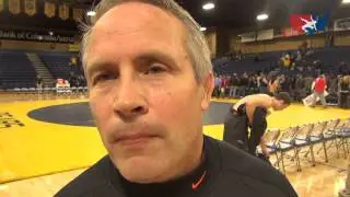Jim Zalesky after Oregon State defeats Northern Colorado 40-6