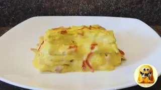 Lasagne alla Zucca e Speck 🧡 Cremose e Profumate – La Ricetta Perfetta per l’Autunno!
