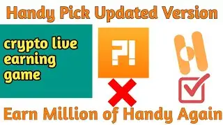 Handy Pick|Handy Pick Updated Version|How To Earn From Handy Pick Game| Crypto mania.
