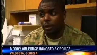 Moody Air Force Honored by police