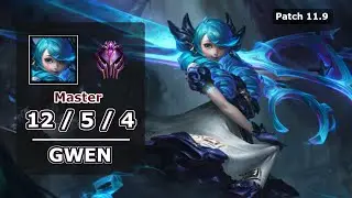 Gwen Mid vs Zed - NA Master Patch 11.9