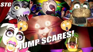 Five Nights at Freddy’s: Security Breach -  JUMP SCARES COMPILATION - Gameplay Jumpscares!