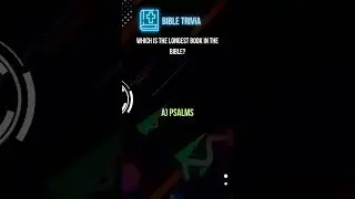 Bible Trivia | Learn God's Word | Old Testament Game