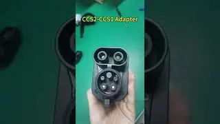 CCS2-CCS1 Adapter🔌#adapter#adapters#charger#chargers#charging#chargingadapter#car#cars#evcar#evcars