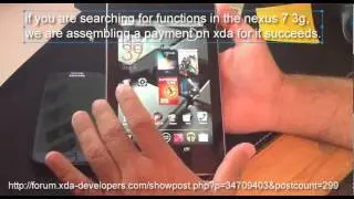 Real Phone Call on Nexus 7 3g  - Reward for achievement