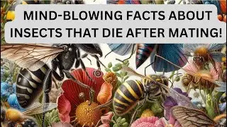Потрясающие насекомые, которые погибают после спаривания! 🐝🐜