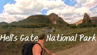 Hell's gate National Park 🇰🇪  | Biking Safari and Rock Climbing #naivasha  #lionking