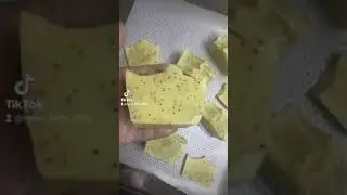 Cold process lemon poppy seed soap