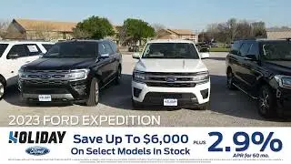 2023 Ford Expedition Deals At Holiday Ford In Whitesboro, TX