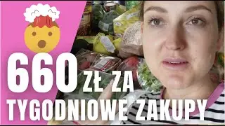 CO?!? 660 ZŁ NA ZAKUPY NA CAŁY TYDZIEŃ I JUST TYNA