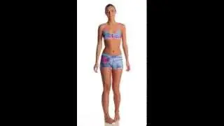 Speedo Turnz Might Strike Fixed Back Swimsuit Top | SwimOutlet.com