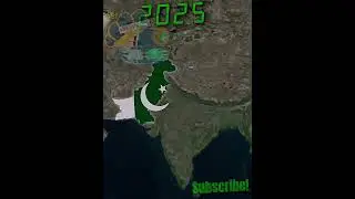 Pskistan🇵🇰 2025 vs 1947 #shorts #edit #pakistan  #history #country #flags #map