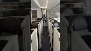 Etihad Airways Business Class cabin A350-1000