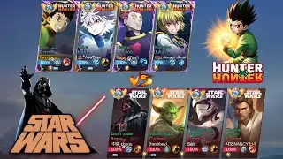 HUNTER X HUNTER SQUAD VS STAR WARS SQUAD WHO WILL WIN? 