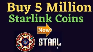 Buy 5 Million Coins of Starlink (STARL)