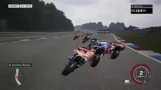 Moto GP 18 pc - kr&oacute;tki i debilny gameplay