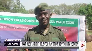 UGANDA WILDLIFE AUTHORITY  HOLDS GREEN WALK TO PROMOTE ENVIRONMENTAL PROTECTION
