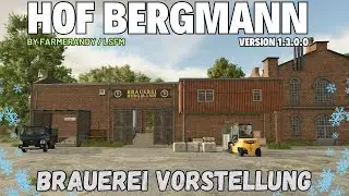 LS25 | Hof Bergmann Winter Update 1.3  |Brauerei Vorstellung | | #fs25 #ls25