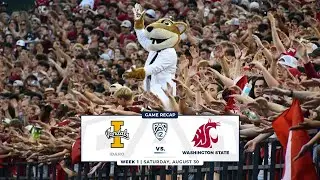 Washington State vs. Idaho | Game Highlights | 2025 Pac-12 Football
