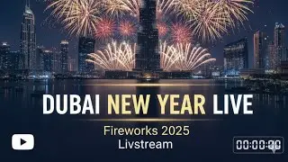 Dubai NYE 2025 Fireworks live #live #firework #dubai #nye #newyear #lifestyle  #shortsfeed #shorts