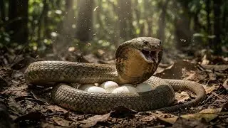 King Cobra Defends Its Eggs | Survival Ritual of India&rsquo;s Deadliest Snake | AI Nature 4K