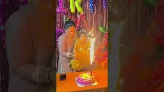 My cute 🥰 sister birthday celebration 🎉🍫🎂❤️ #party #birthday #celebration #cutebaby #viralshort