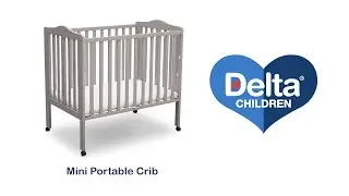 Delta Children's Mini Portable Crib Vignette