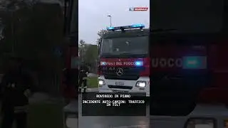 INCIDENTE AUTO-CAMION: TRAFFICO IN&nbsp;TILT | 23/10/2025