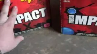 Visible Impact paintballs initial review