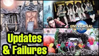 Universal Orlando Halloween Updates & A Weather Failure | Rainy Day at Islands of Adventure