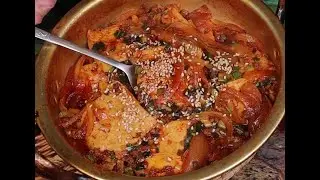 Корейский Острый Тушеный Тофу Дубу-Джорим Рецепт Korean Braised Tofu Dubu-jorim Recipe 두부조림 만들기