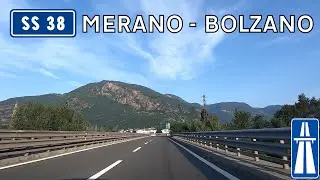 Italy: SS38 Superstrada Merano-Bolzano (dello Stelvio)