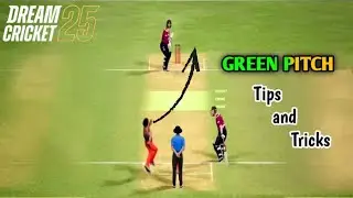 Green Pitch Analysis | Dream Cricket 25 #dreamcricket2025 #crickettips #cricketgame 