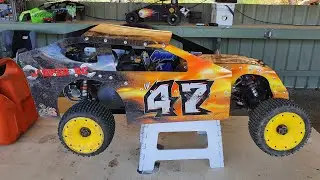 quarterscale speedway race