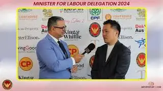 Philip Le Liu at Minister for Labour Delegation 2024 - Kingdom of Thailand