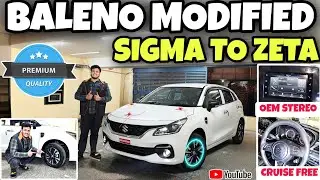 BALENO MODIFIED BASE TO TOP✅ LUXURY INTERIOR✅ CRUISE CONTROL FREE #balenomodification #baleno #trend