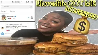 #Bloveslife GOT MY YOUTUBE CHANNEL MONETIZED + POPEYES CHICKEN SANDWICH IN SMACKALIOUS SAUCE