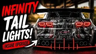 MY CAMARO GETS INFINITY TAIL LIGHTS INSTALLED | MAJOR Upgrade!