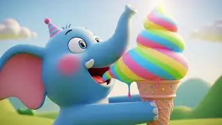 🐘 Cute Baby Elephant Cartoon | Funny Elephant for Kids 👶😂